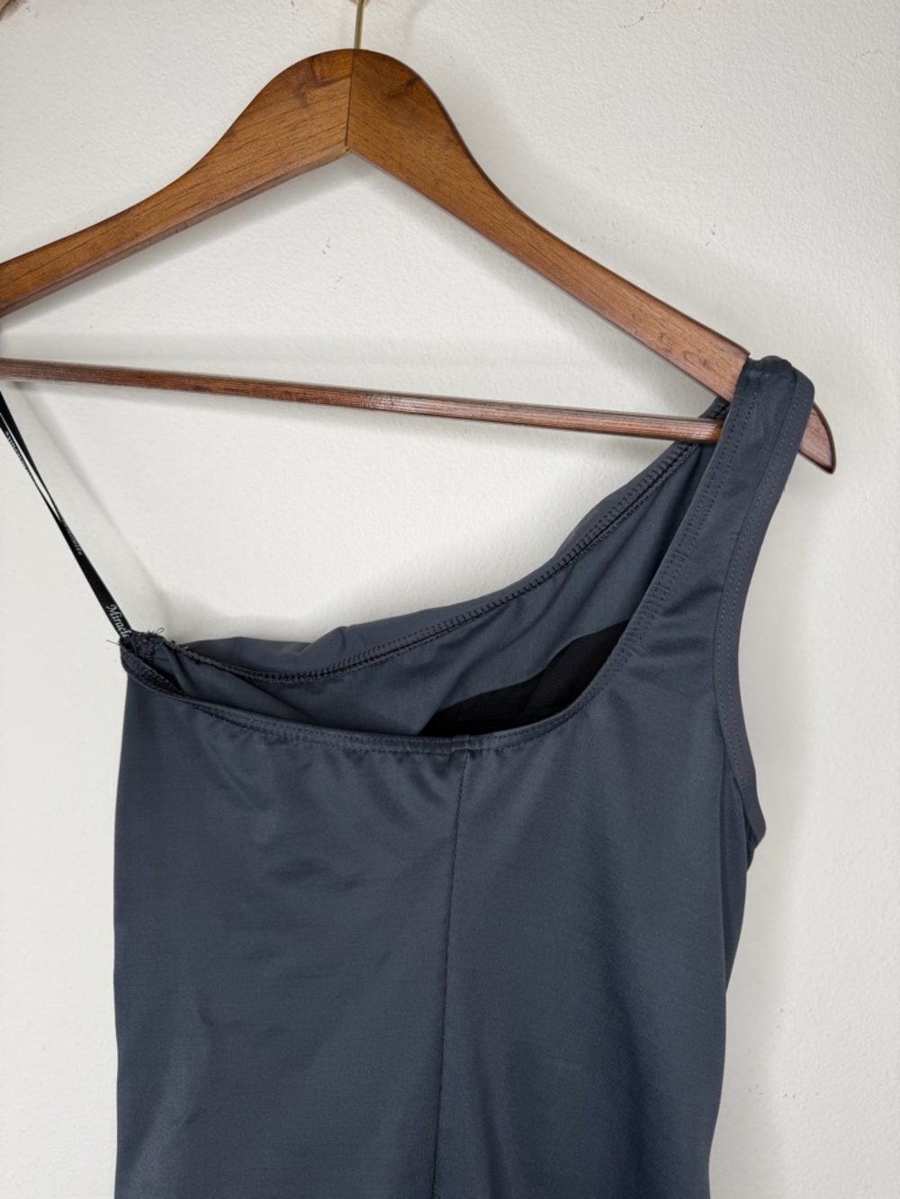 Miraclesuit Jena Slate Gray One Piece Swimwear Size 8 - Picture 7 of 11